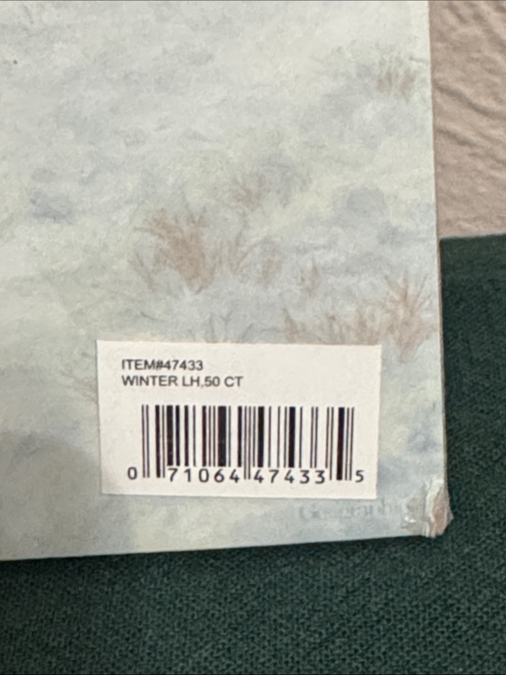 Geographics Holiday Letterhead and Envelopes Set - Cream and Winter Scene - Picture 6 of 11